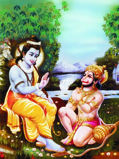 Ramji-Hanumanji
