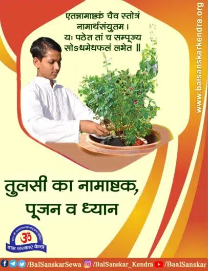 Tulsi Namashtak Stotram Benefits, Stuti, Puja Vidhi in Hindi