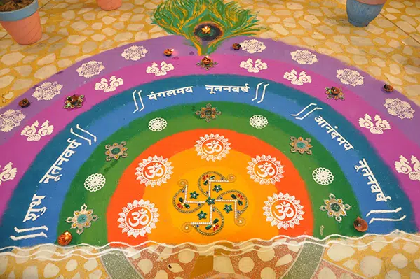 Happy Diwali Rangoli Design Image