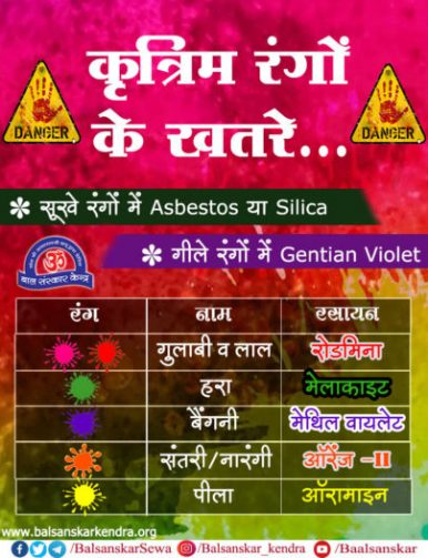 Side Effects of Chemical Holi Colours